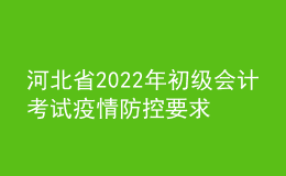 河北省2022年初級(jí)會(huì)計(jì)考試疫情防控要求及安全承諾書下載