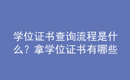 學(xué)位證書查詢流程是什么？拿學(xué)位證書有哪些優(yōu)勢(shì)呢？ 