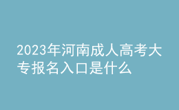 2023年河南成人高考大專報(bào)名入口是什么？復(fù)習(xí)方法有哪些？